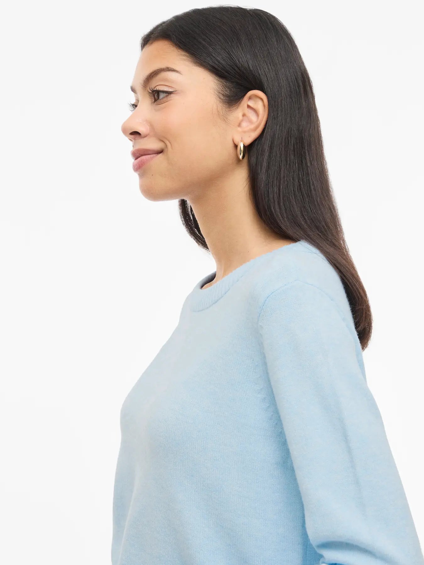 VILA VIRIL O-NECK KNIT LIGHT MELA