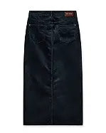 MM MELLA CORDUROY SKIRT PHANTOM