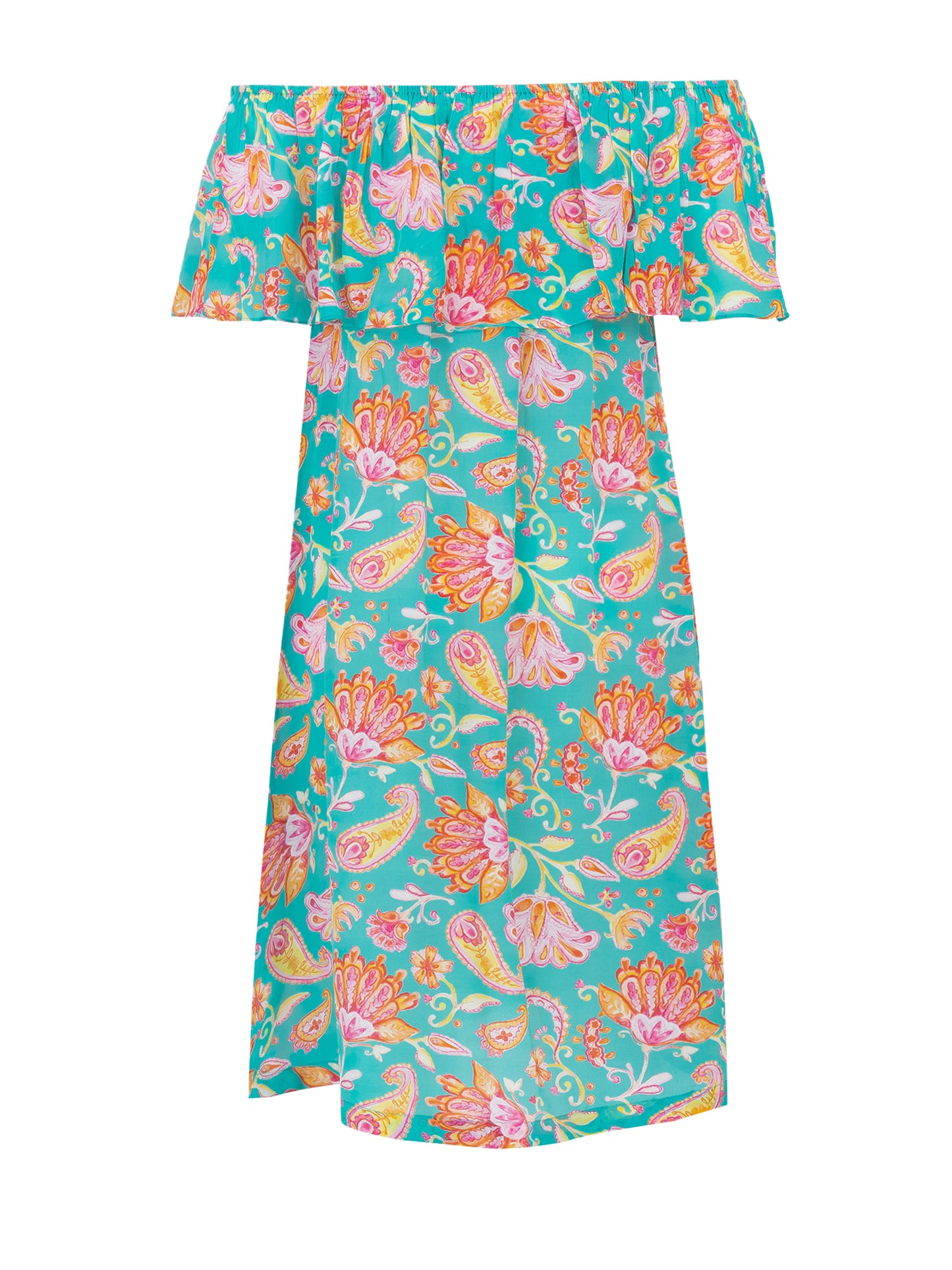 PEACE HEART OLIVIA DRESS PEONY