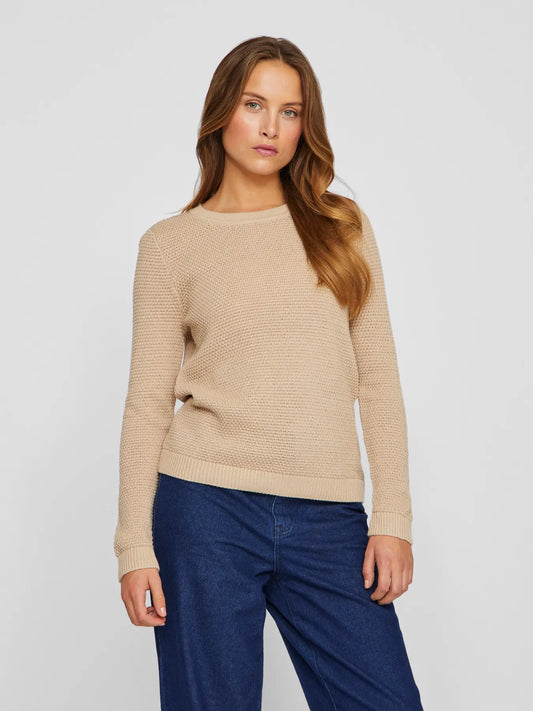 VILA VIDALO O-NECK KNIT NORMAD