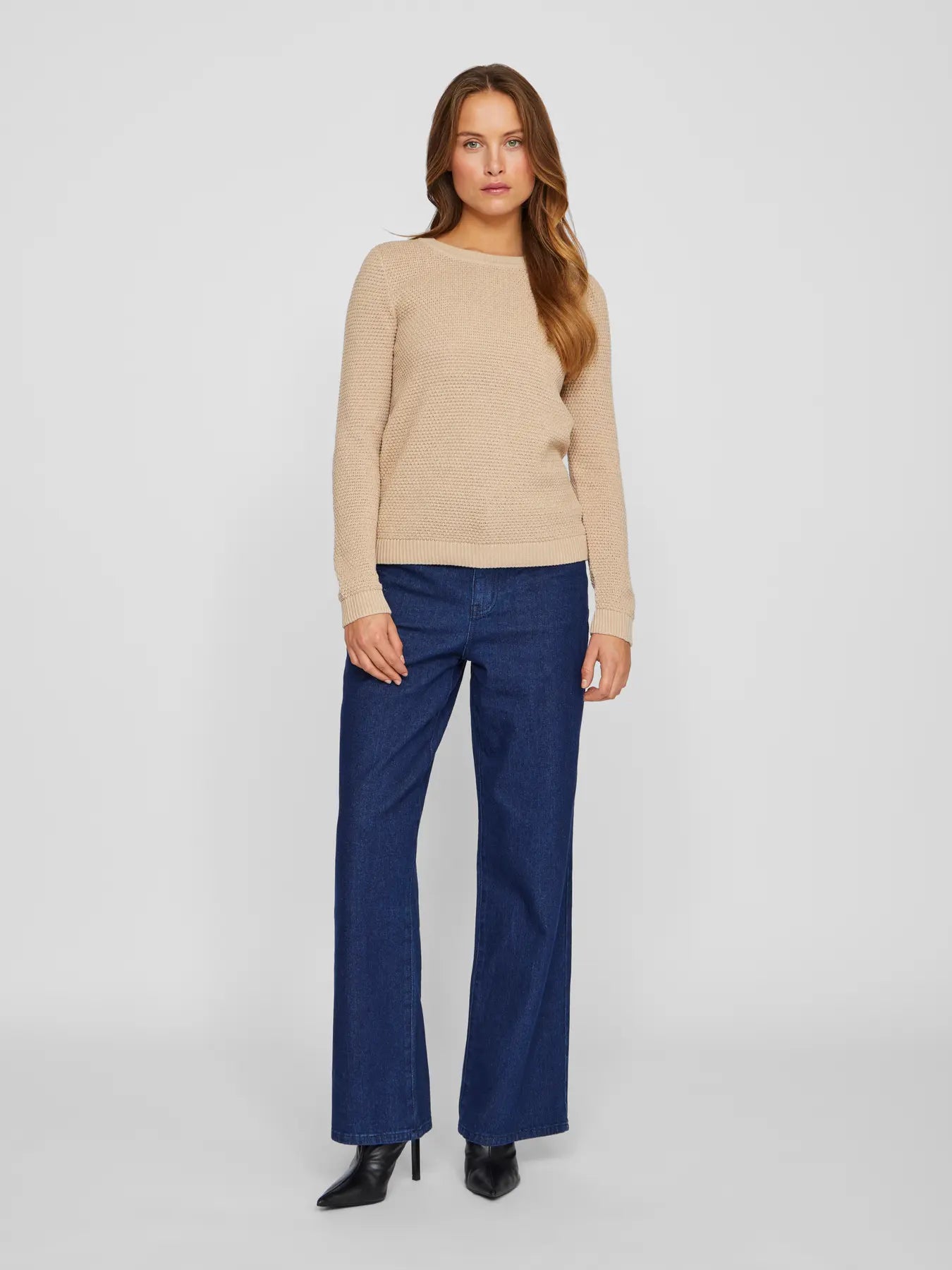 VILA VIDALO O-NECK KNIT NORMAD