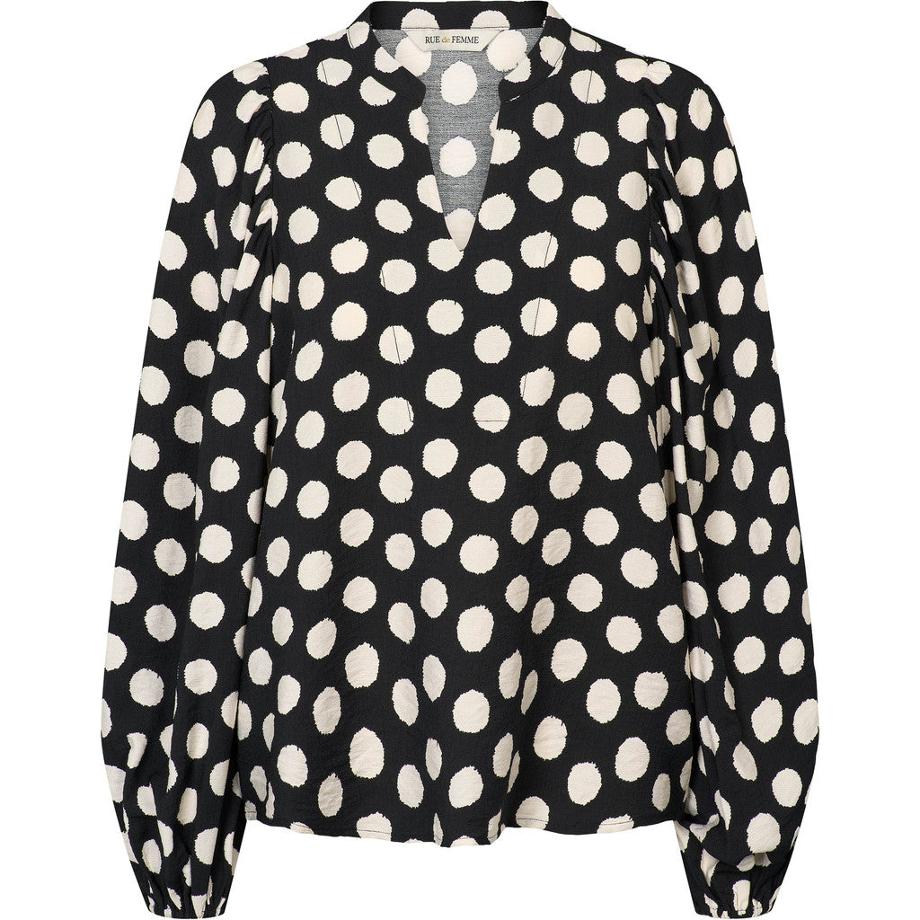 RUE DE FEMME ARMELLE BLOUSE BLACK