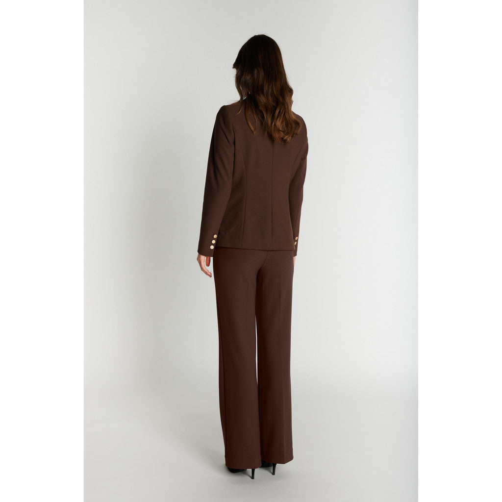 RDFCOMFYOLANA WIDE PANTS CHOCOLAT