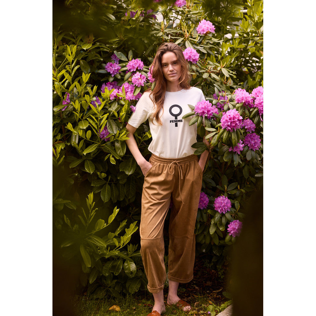 RDF ALVINAFEMME T-SHIRT OFF WHITE