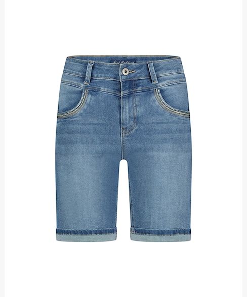 RED BUTTON SIENNA SHORT EMBROIDERY