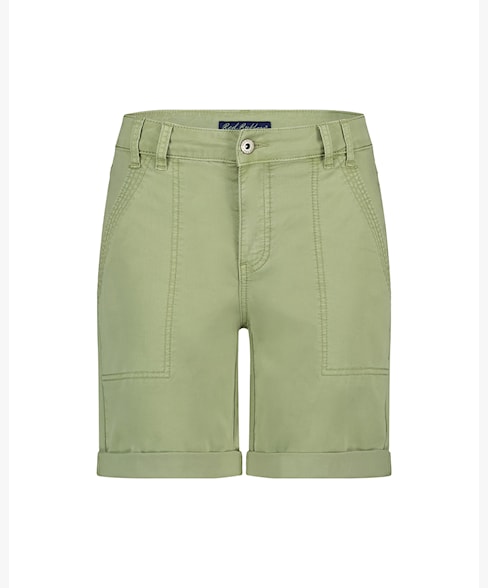 RED BUTTON JOY BERMUDA UTILITY SAGE