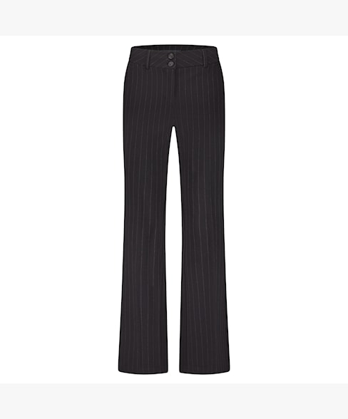 RED BUTTON BIBETTE PUNTA PINSTRIPE