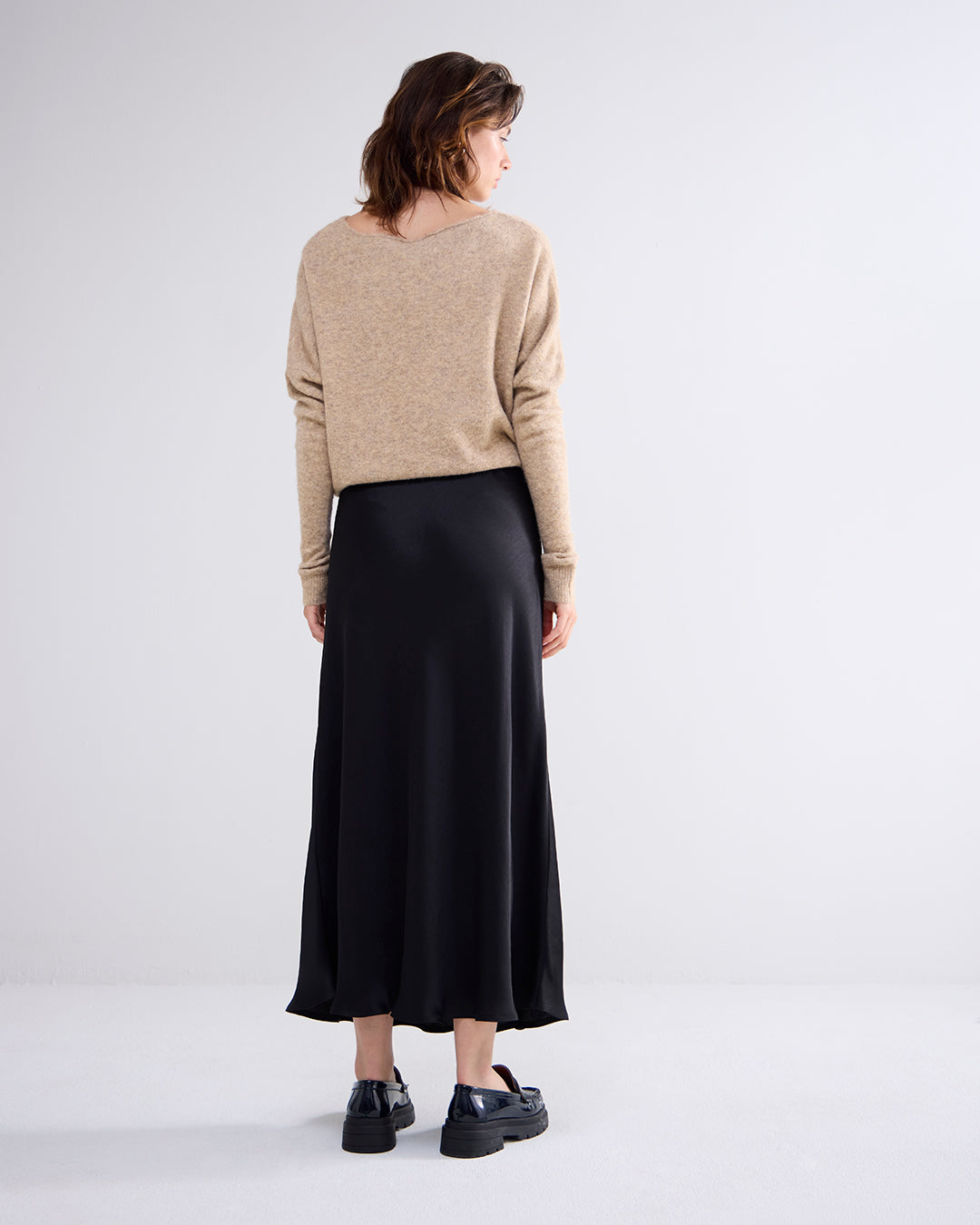 Summum Skirt Heavy Silky Touch Black