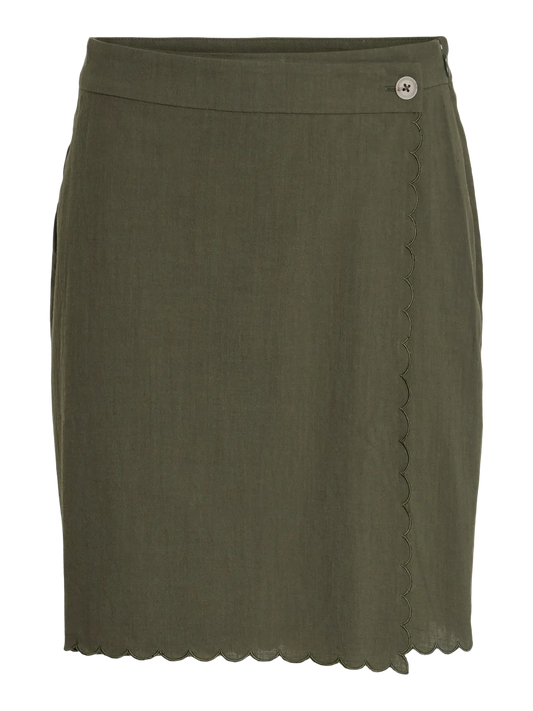 VILAVIFERNANDA HW SHORT SKIRT DEEP