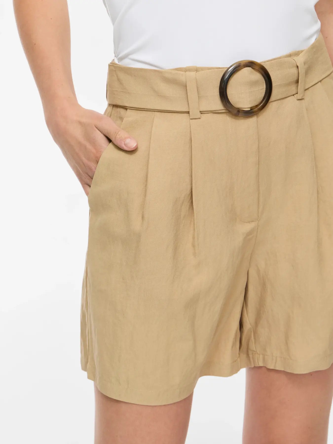 VILA VIROSITA HW SHORTS TRAVERTIME