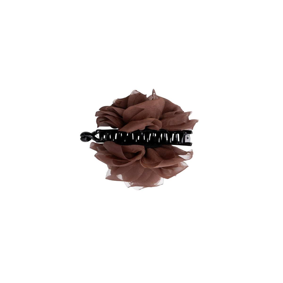BCINES ORGANZA HAIR CLAW COFFEE