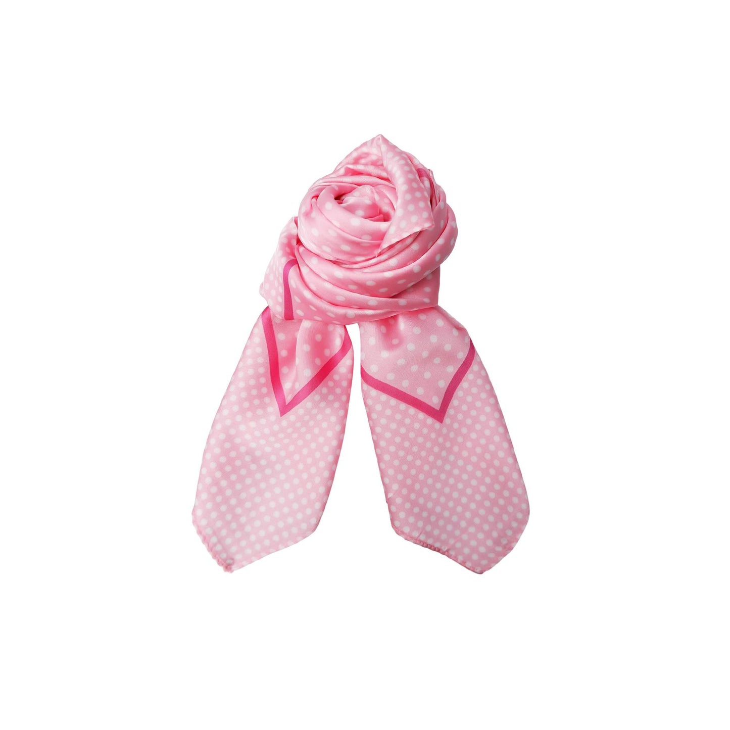 BLACK COLOUR AMARIN MINI SCARF PINK