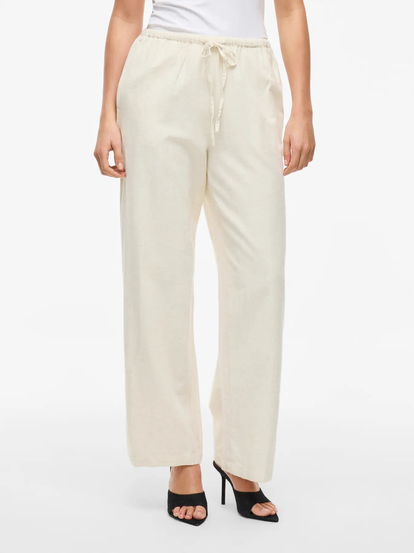 VILA VIPRISILLA RW WIDE PANTS LIGHT