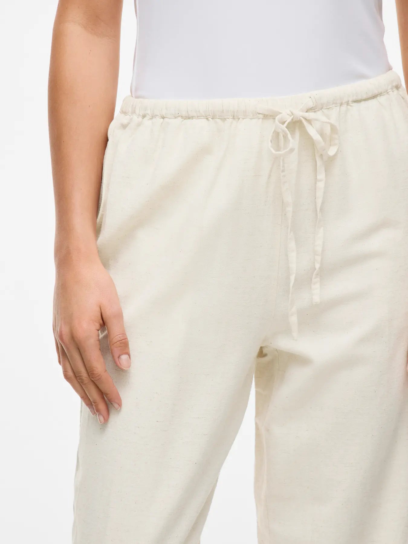 VILA VIPRISILLA RW WIDE PANTS LIGHT
