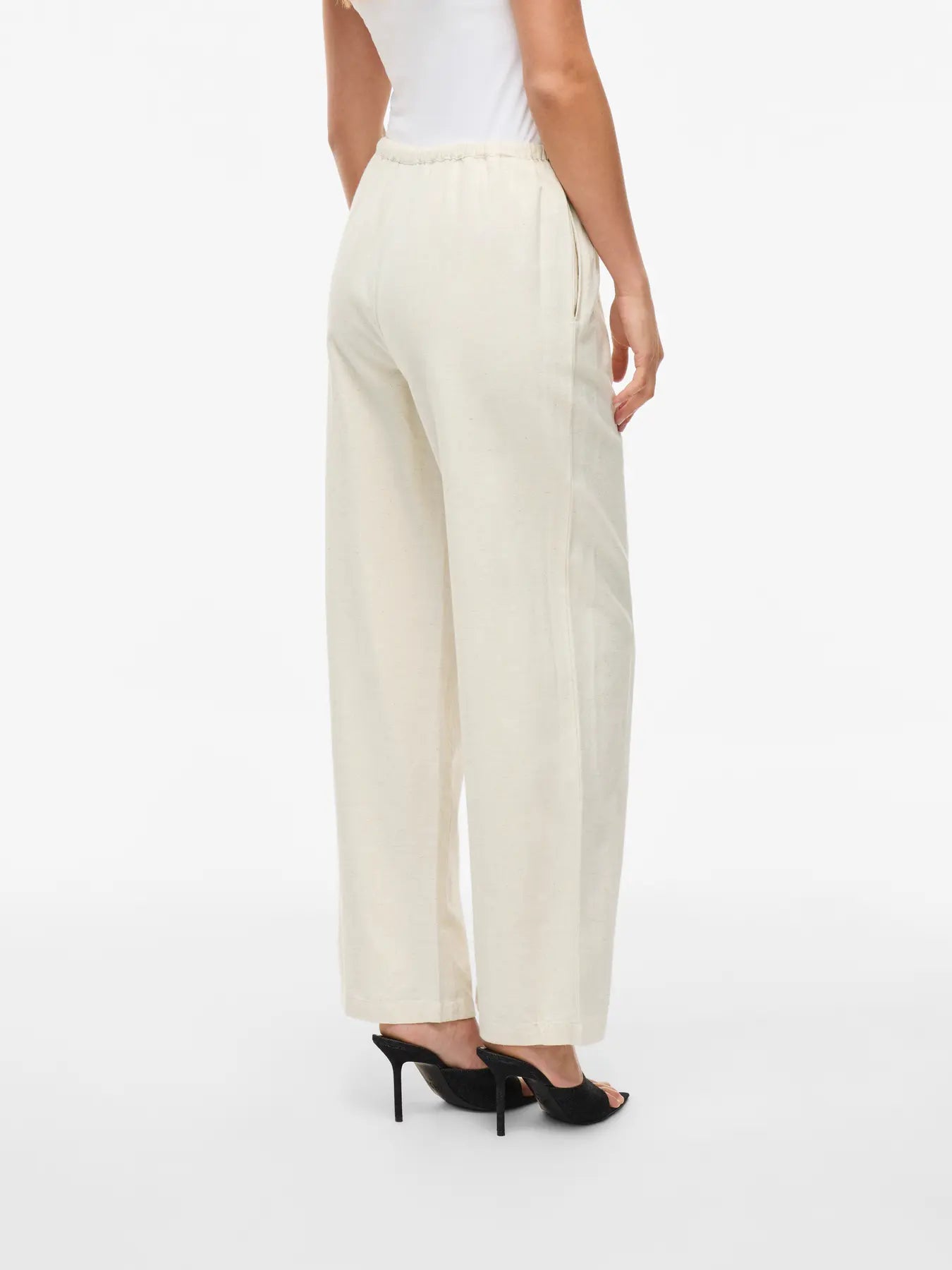 VILA VIPRISILLA RW WIDE PANTS LIGHT