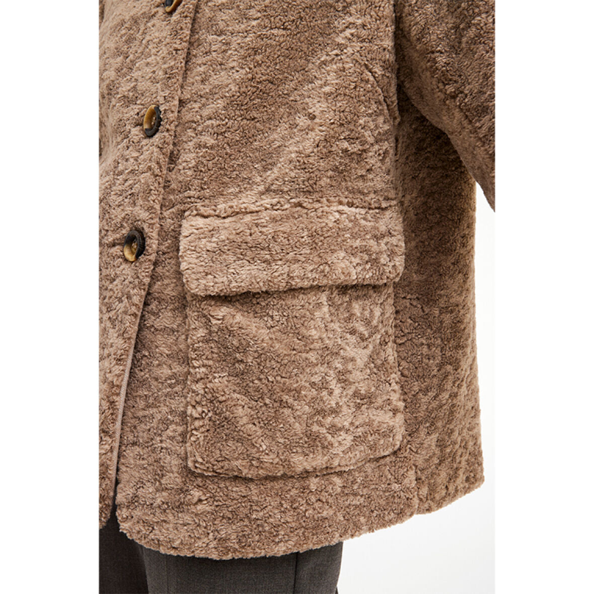 GUSTAV MADDY FAKE FUR COAT