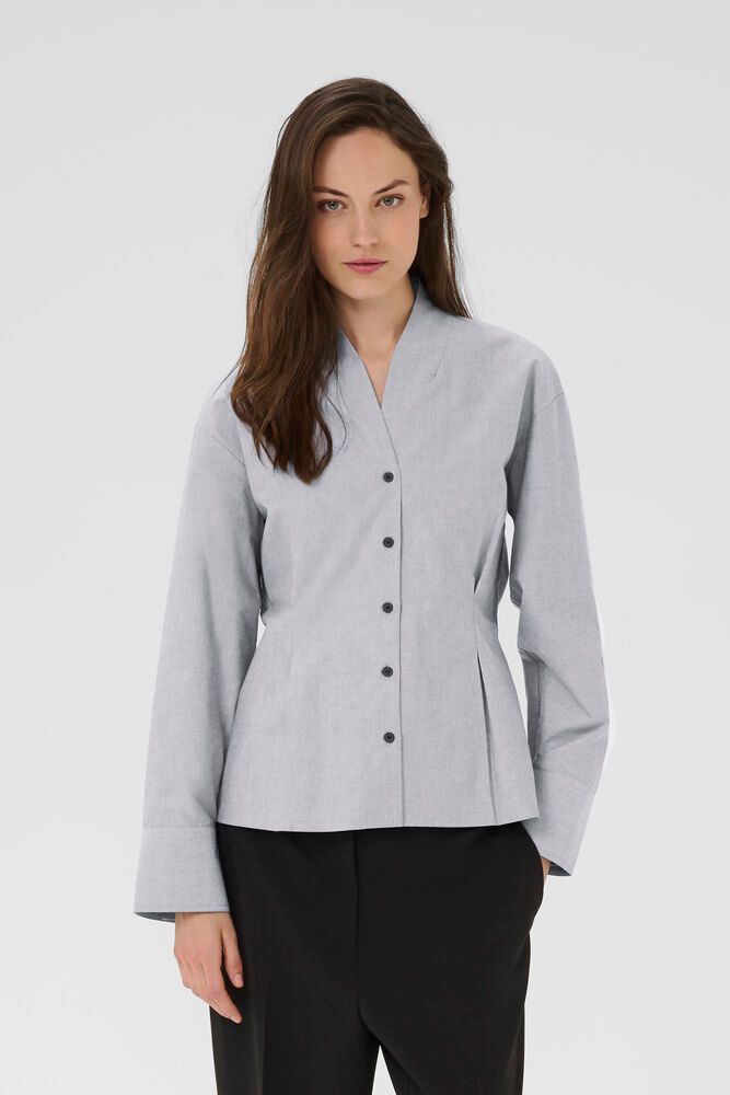 KA DEBORAH BLOUSE THUNDERSTORM