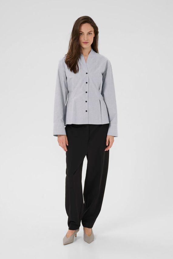 KA DEBORAH BLOUSE THUNDERSTORM