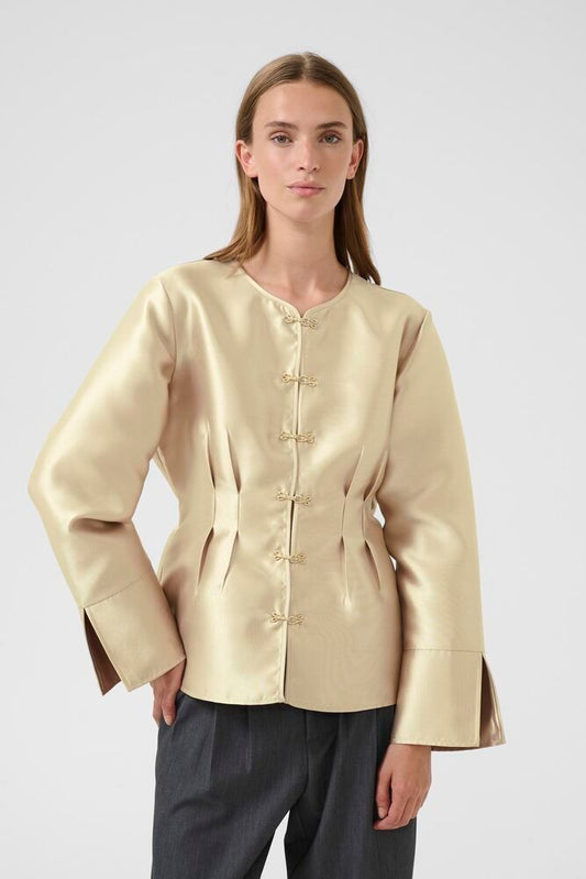 KBS CAMPBELL SHIRT OATMEAL