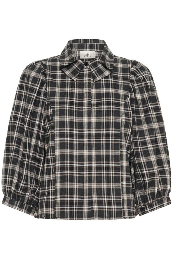 KBBELIS FROSTY BLOUSE CHECK