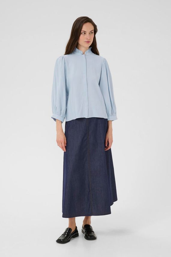 KA DENISE SHIRT SUDBUED BLUE