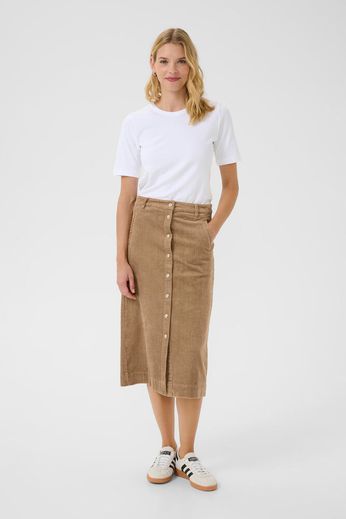 PART TWO SHAYLA SKIRT TIGERS EYE