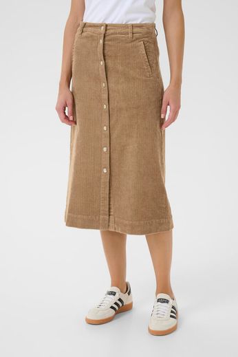 PART TWO SHAYLA SKIRT TIGERS EYE