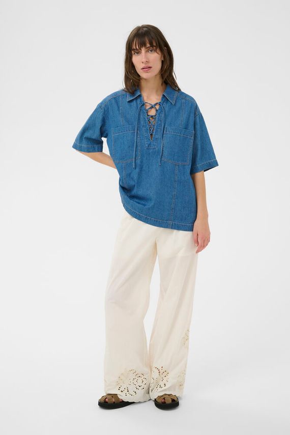 PT AMELA SH MEDIUM BLUE DENIM