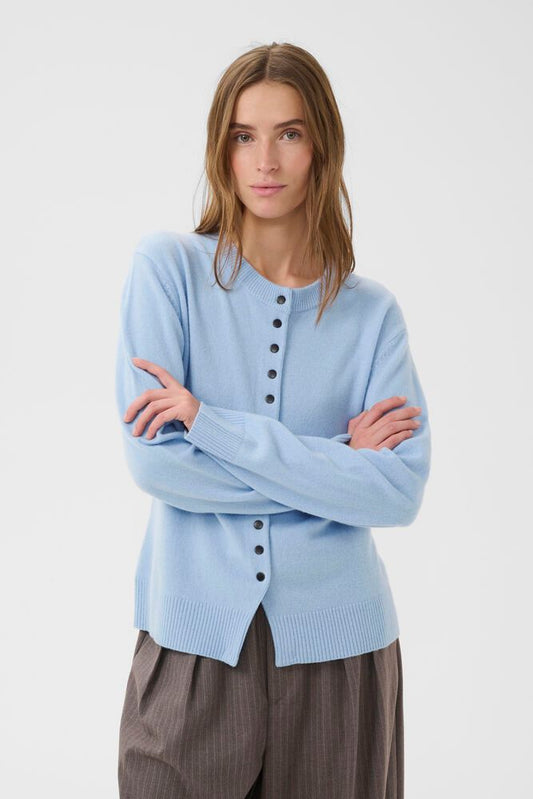 KBS KBETTA CARDIGAN CHAMBRAY BLUE