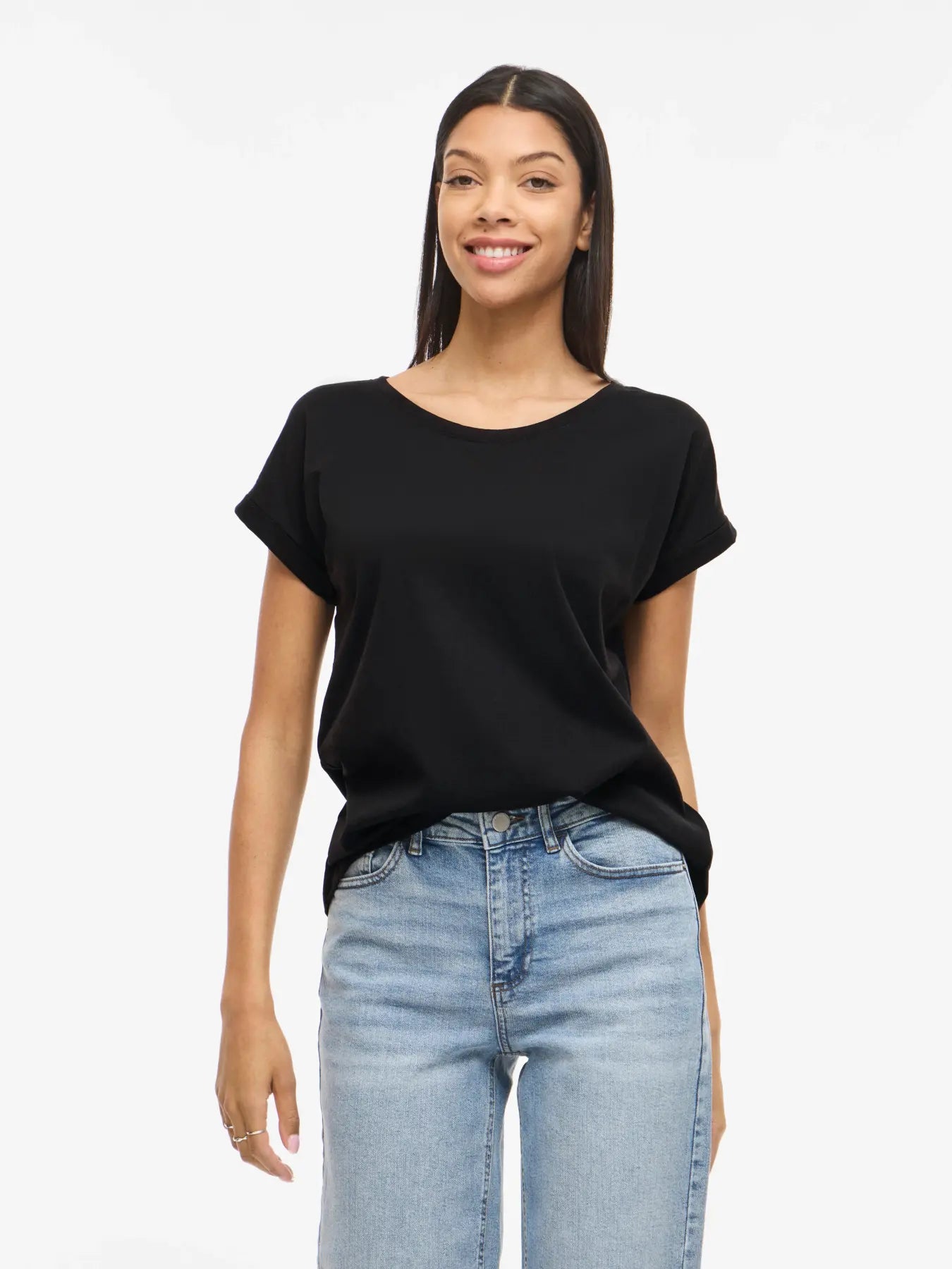 VILA VIDREAMERS T-SHIRT BLACK