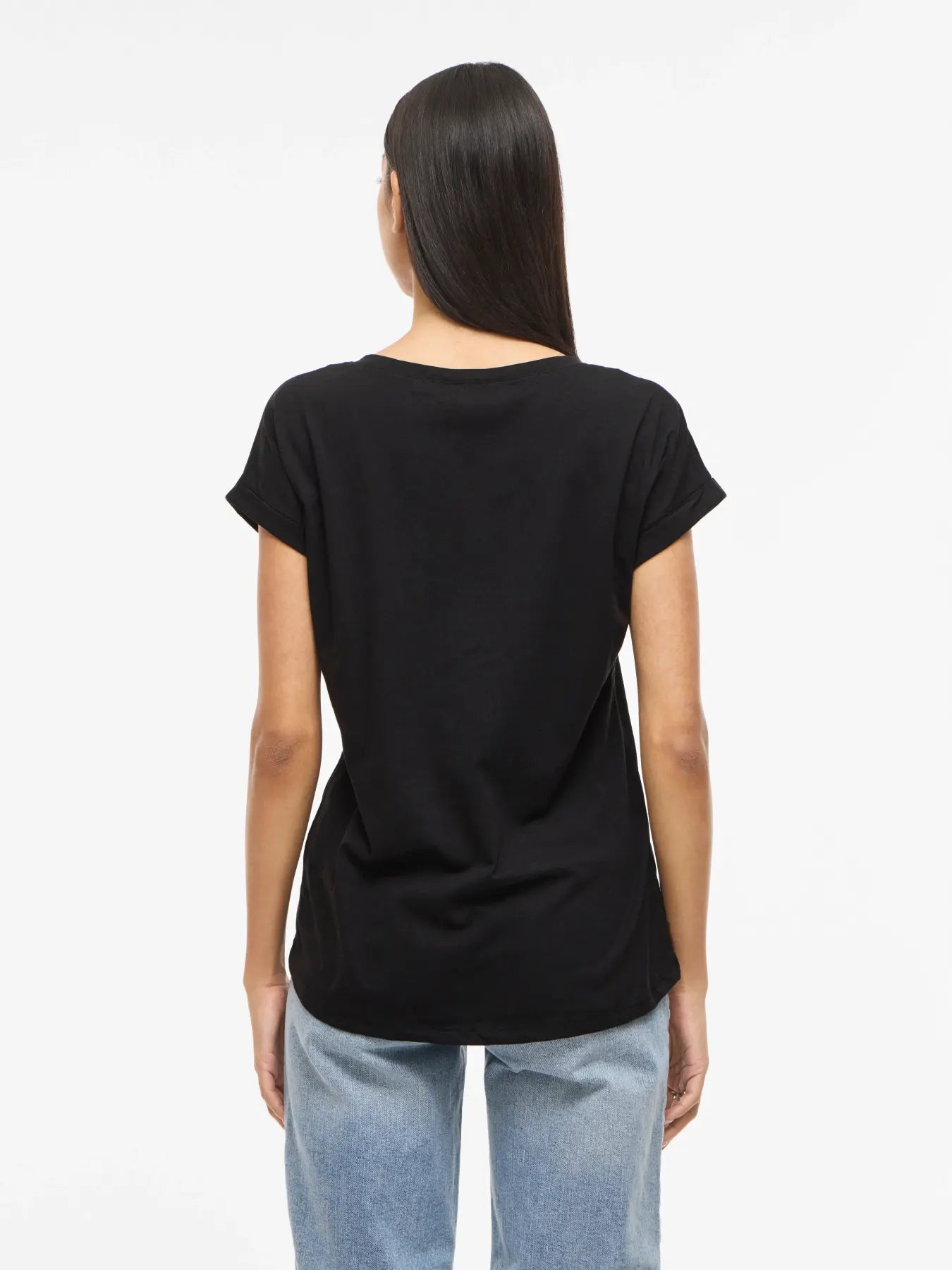 VILA VIDREAMERS T-SHIRT BLACK