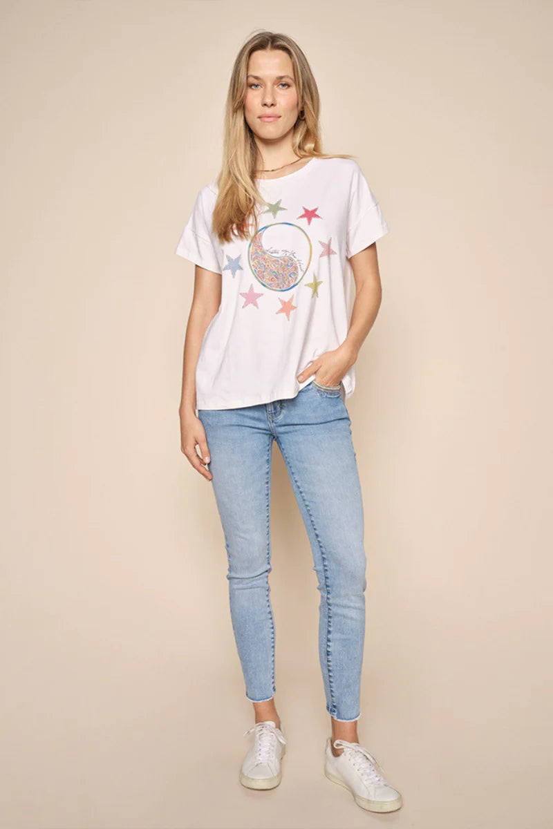 Mos Mosh, Rue Embroidery Tee