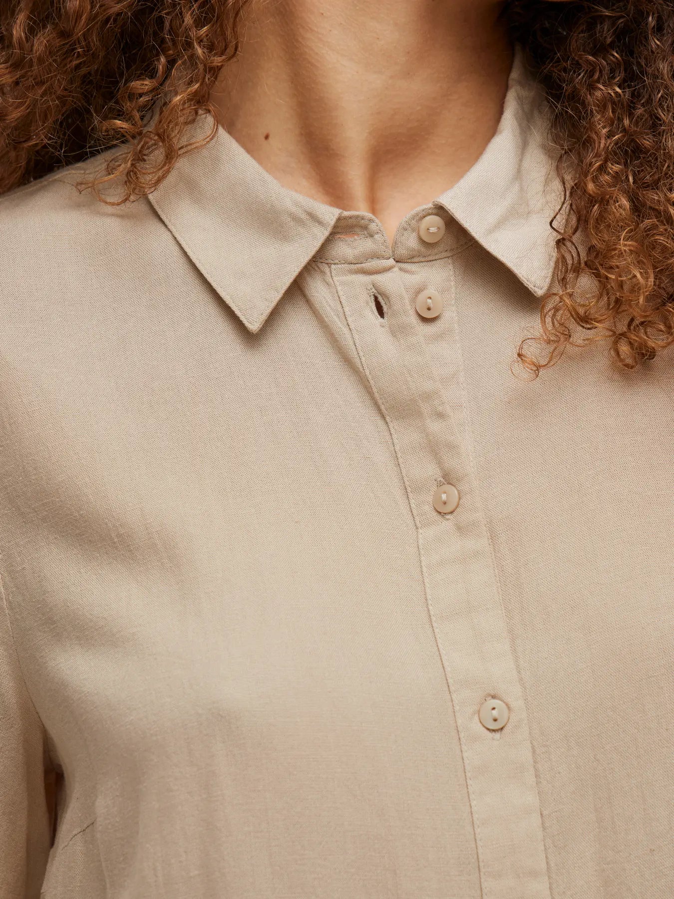 VILA VIPRICIL SHIRT FEATHER GRAY