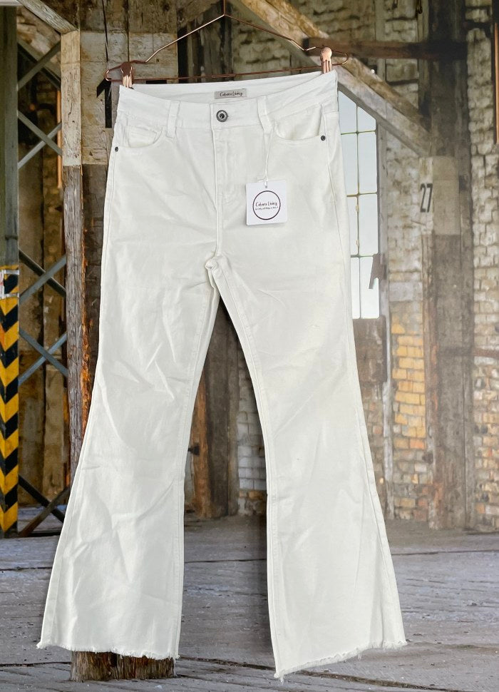 Cabana Living, Oriana Jeans White Dino