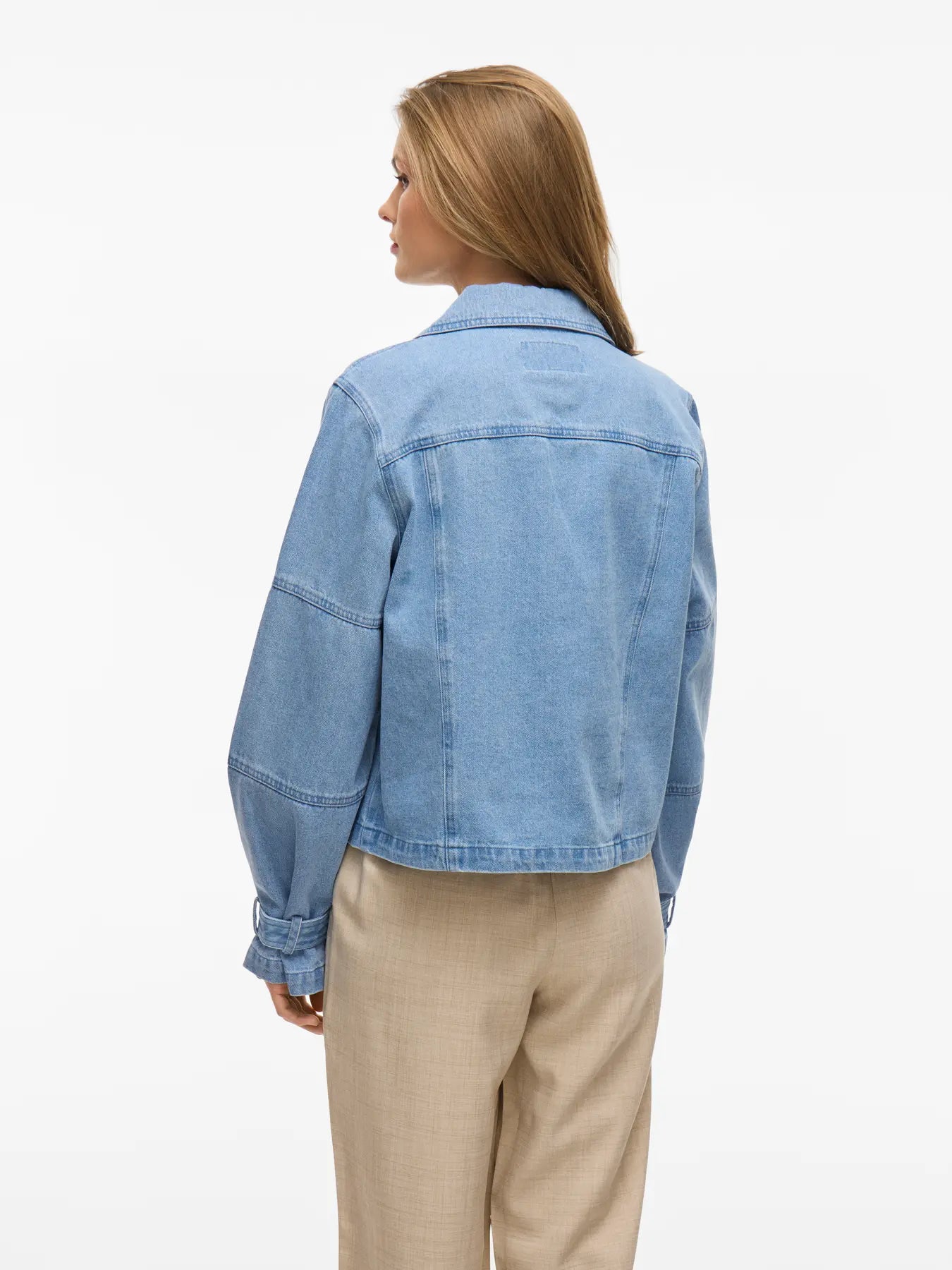 VILA VIVIKEA  LIGHT BLUE DENIM