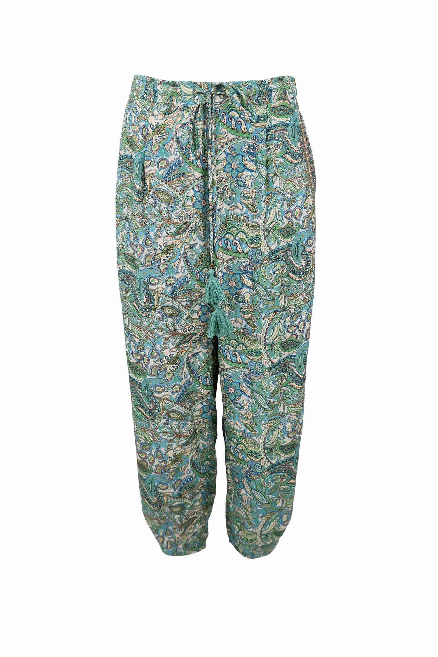 BC LUNA BARREL PANT SEA GREEN