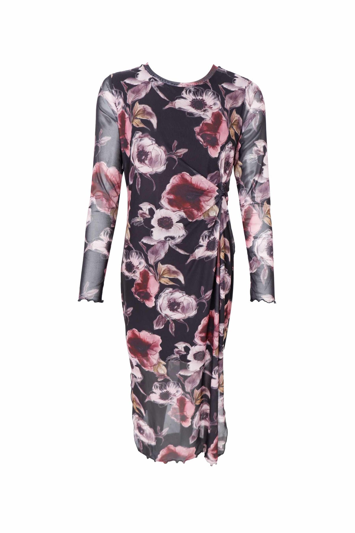 BCROSEY MECH DRESS BLACK ROSE