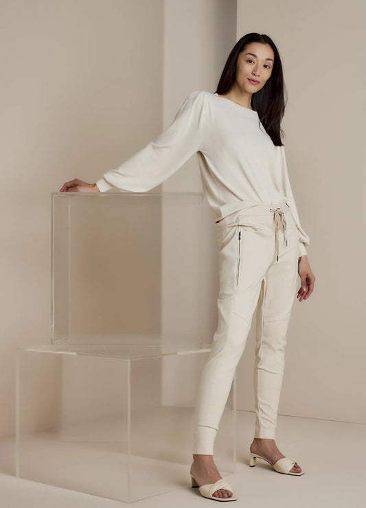 Summum, Trousers Sporty Punto Ivory