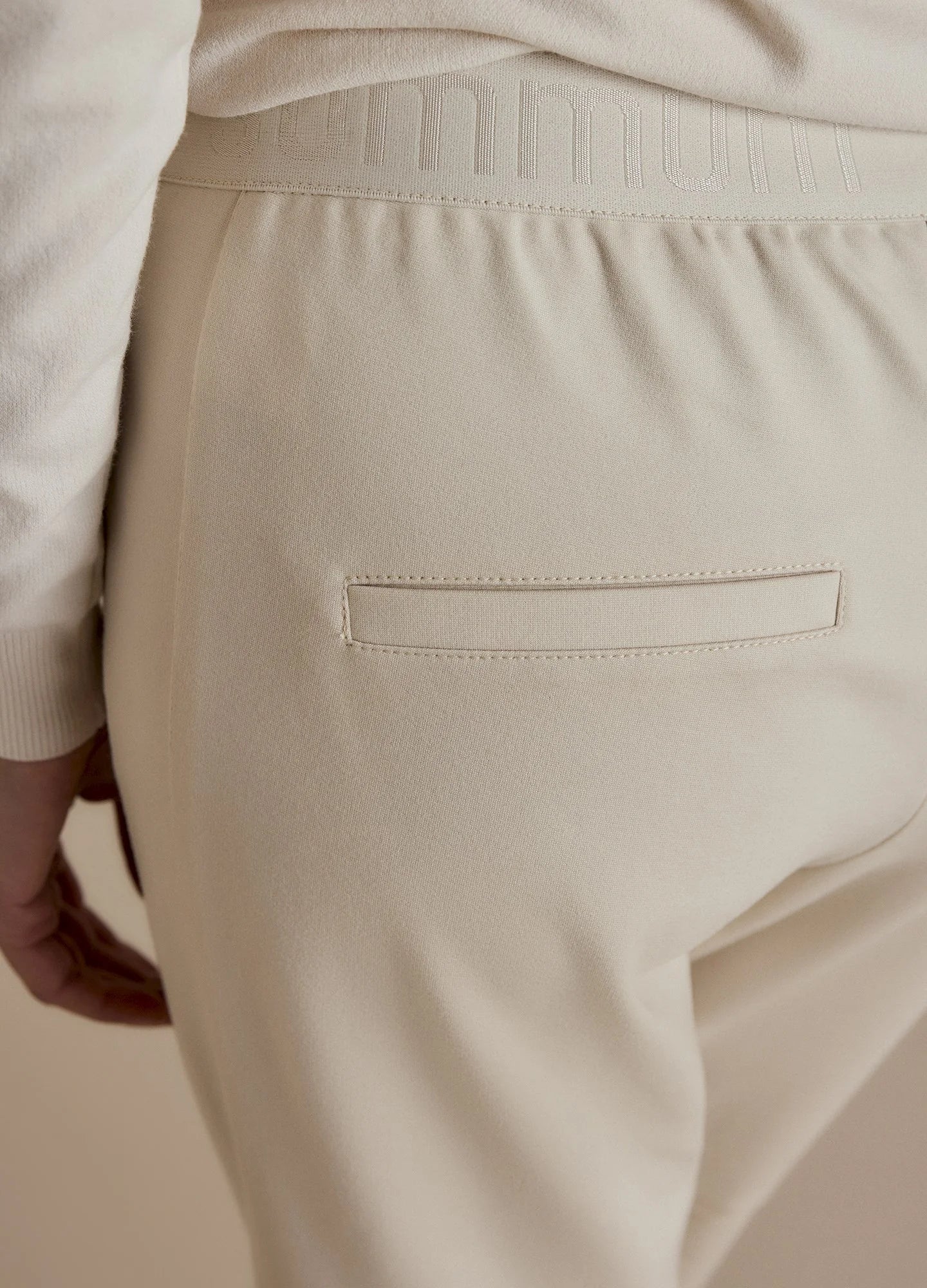 Summum, Trousers Sporty Punto Ivory