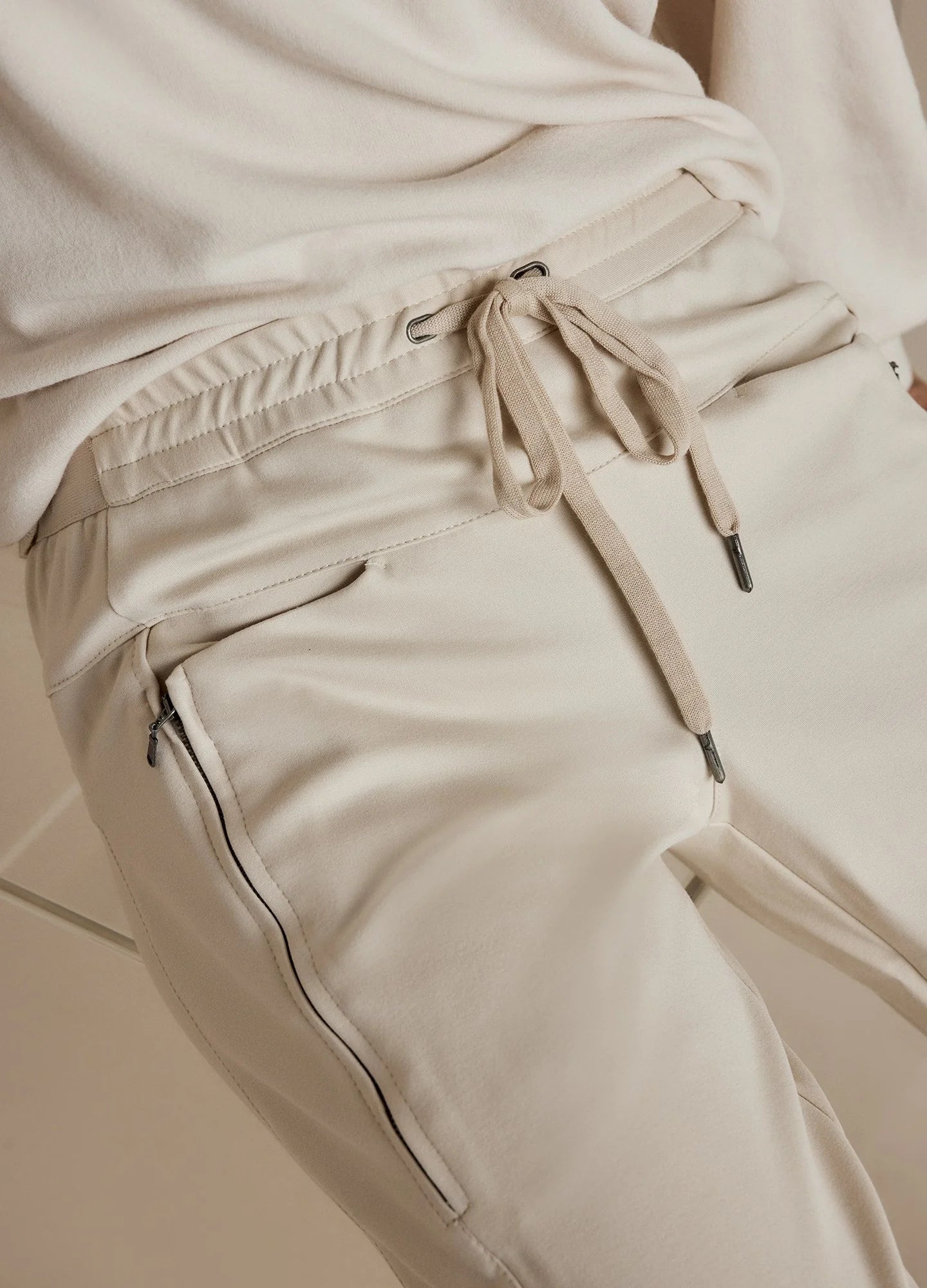 Summum, Trousers Sporty Punto Ivory