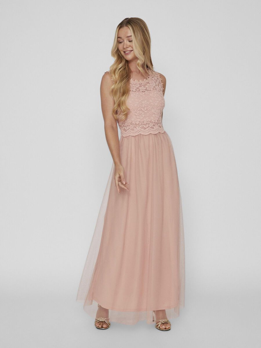 VILA, Vilynnea Maxi Misty Rose