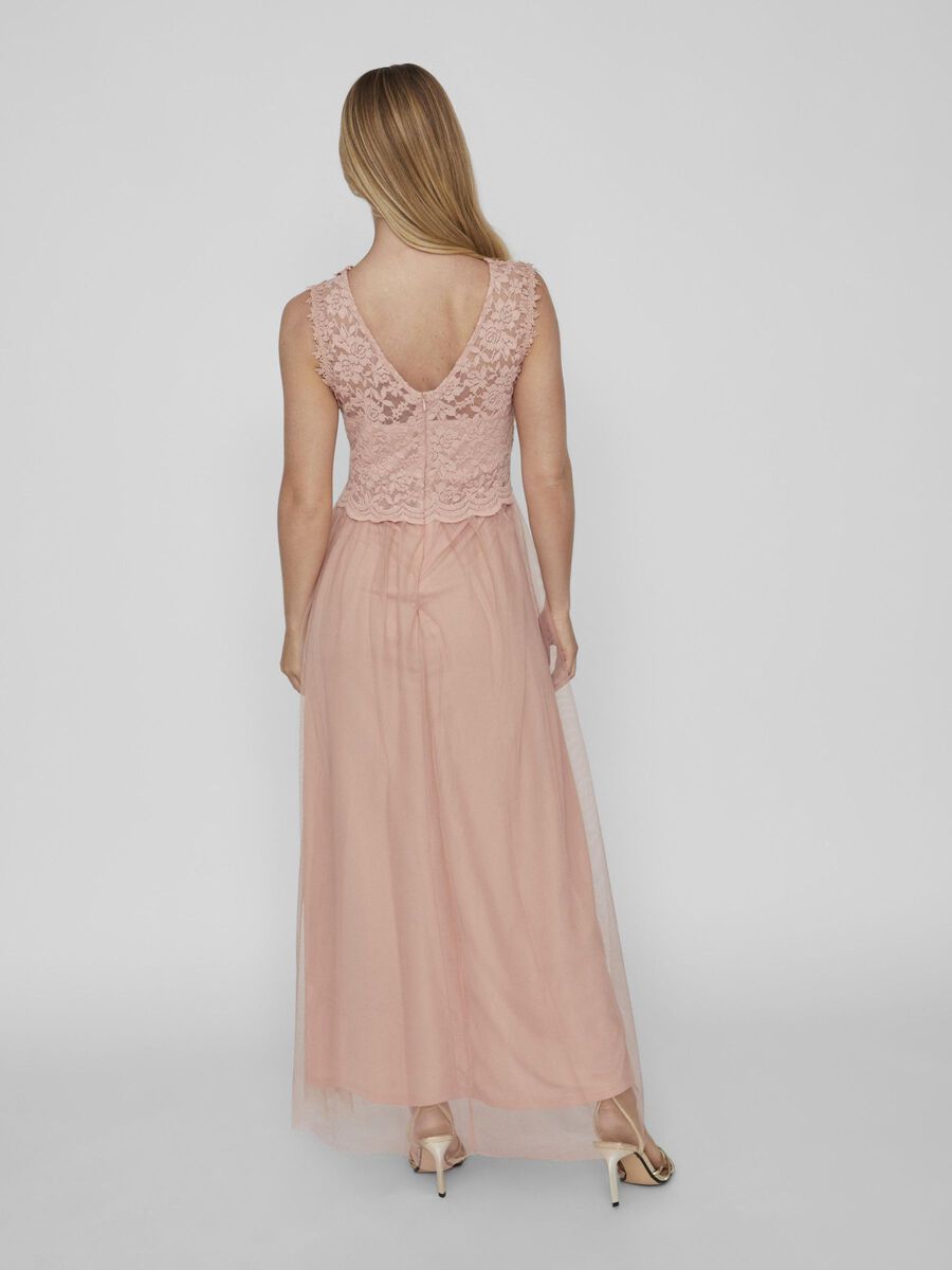 VILA, Vilynnea Maxi Misty Rose