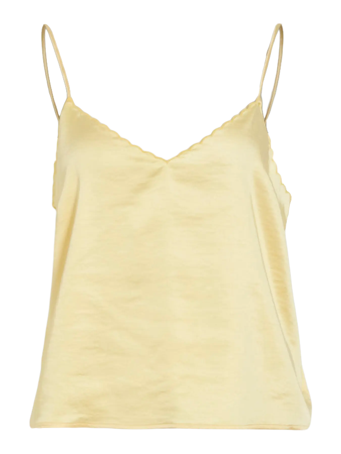 VILA VIHANARA STRAP TOP PALE BANNAN