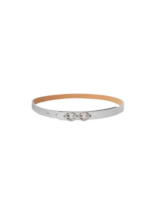 BCLOTUS BELT SILVER COLOURED