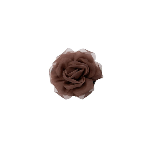 BCINES ORGANZA HAIR CLAW COFFEE