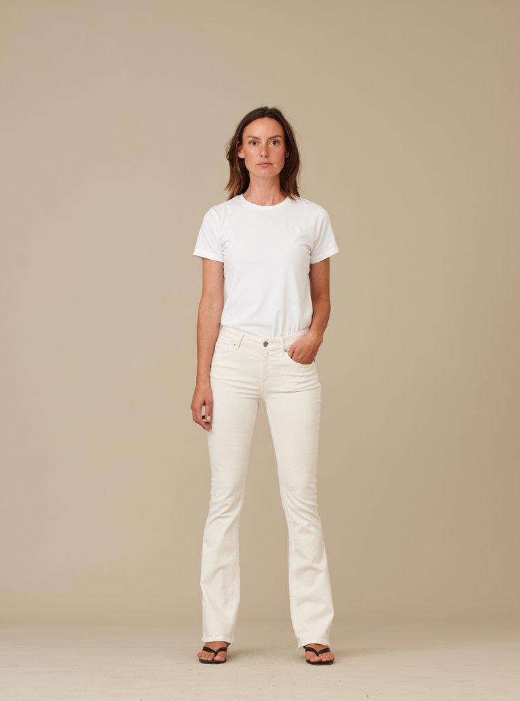 Pieszak, Marija flare jeans color creme