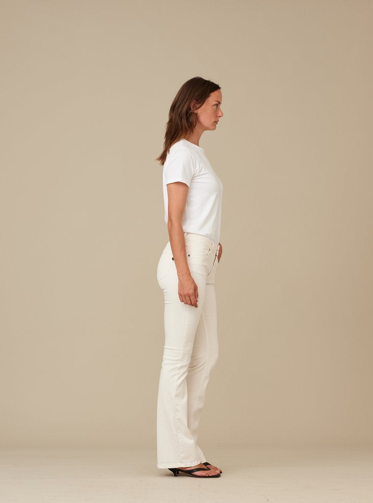 Pieszak, Marija flare jeans color creme