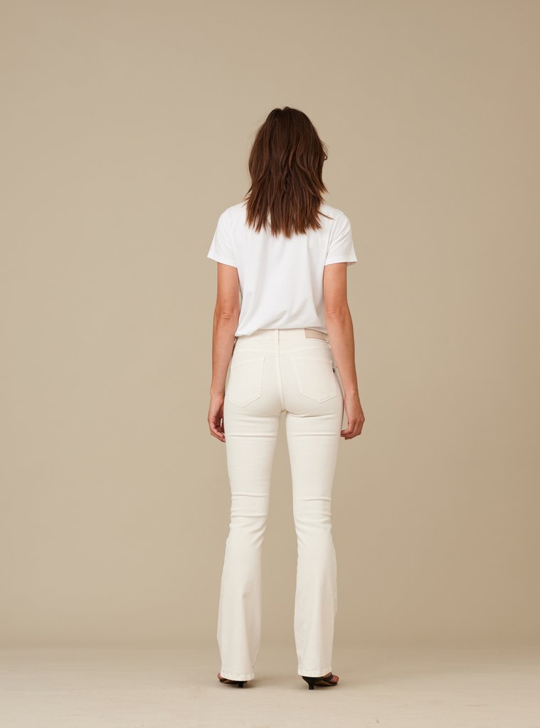 Pieszak, Marija flare jeans color creme